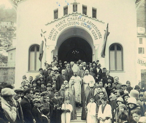 Եկեղեցու բացումը 1927թ։